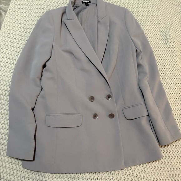 Express Jackets & Blazers - Express Women's Light Gray Blazer